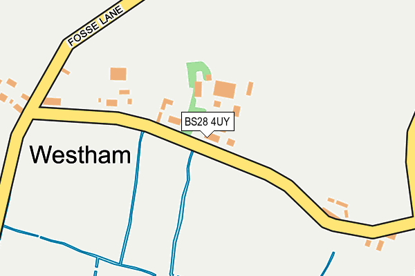 BS28 4UY map - OS OpenMap – Local (Ordnance Survey) BS28 4UY map - OS OpenMap – Local (Ordnance Survey)