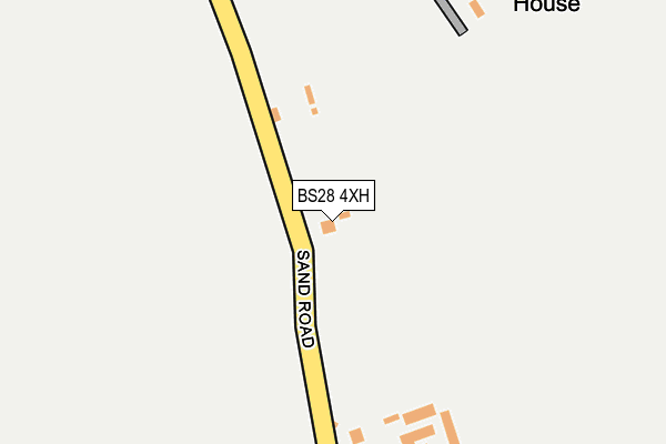 BS28 4XH map - OS OpenMap – Local (Ordnance Survey) BS28 4XH map - OS OpenMap – Local (Ordnance Survey)