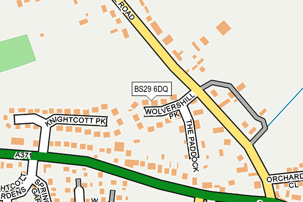 BS29 6DQ map - OS OpenMap – Local (Ordnance Survey) BS29 6DQ map - OS OpenMap – Local (Ordnance Survey)