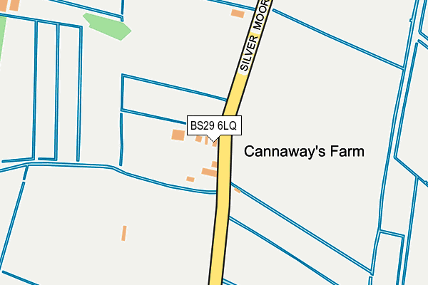 BS29 6LQ map - OS OpenMap – Local (Ordnance Survey) BS29 6LQ map - OS OpenMap – Local (Ordnance Survey)