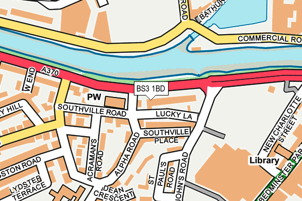 BS3 1BD map - OS OpenMap – Local (Ordnance Survey) BS3 1BD map - OS OpenMap – Local (Ordnance Survey)