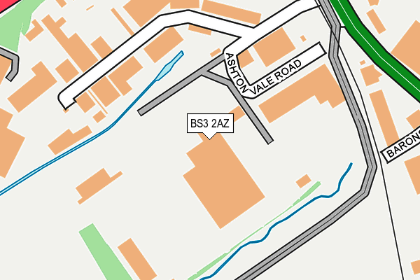 BS3 2AZ map - OS OpenMap – Local (Ordnance Survey) BS3 2AZ map - OS OpenMap – Local (Ordnance Survey)