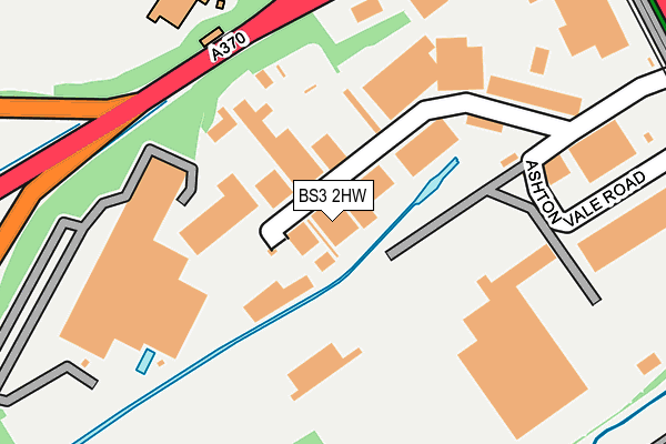 BS3 2HW map - OS OpenMap – Local (Ordnance Survey) BS3 2HW map - OS OpenMap – Local (Ordnance Survey)