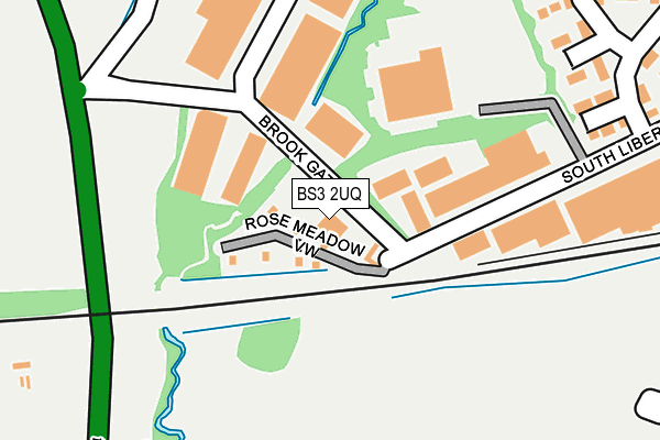 BS3 2UQ map - OS OpenMap – Local (Ordnance Survey) BS3 2UQ map - OS OpenMap – Local (Ordnance Survey)