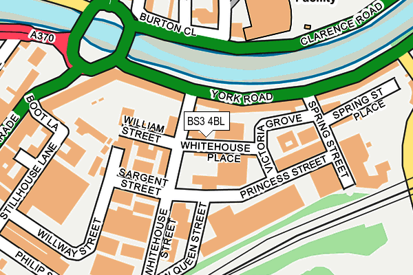 BS3 4BL map - OS OpenMap – Local (Ordnance Survey) BS3 4BL map - OS OpenMap – Local (Ordnance Survey)
