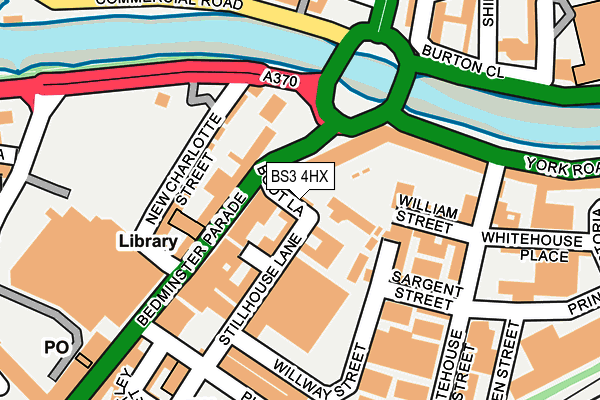 BS3 4HX map - OS OpenMap – Local (Ordnance Survey) BS3 4HX map - OS OpenMap – Local (Ordnance Survey)