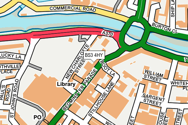 BS3 4HY map - OS OpenMap – Local (Ordnance Survey) BS3 4HY map - OS OpenMap – Local (Ordnance Survey)