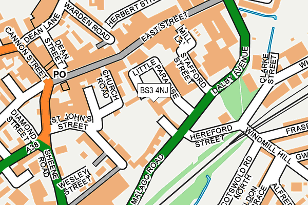 BS3 4NJ map - OS OpenMap – Local (Ordnance Survey) BS3 4NJ map - OS OpenMap – Local (Ordnance Survey)