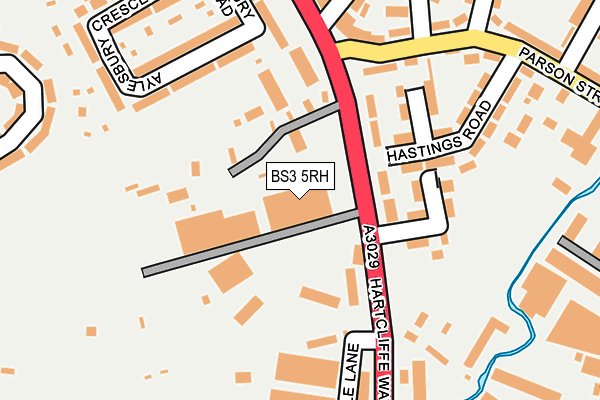 BS3 5RH map - OS OpenMap – Local (Ordnance Survey) BS3 5RH map - OS OpenMap – Local (Ordnance Survey)