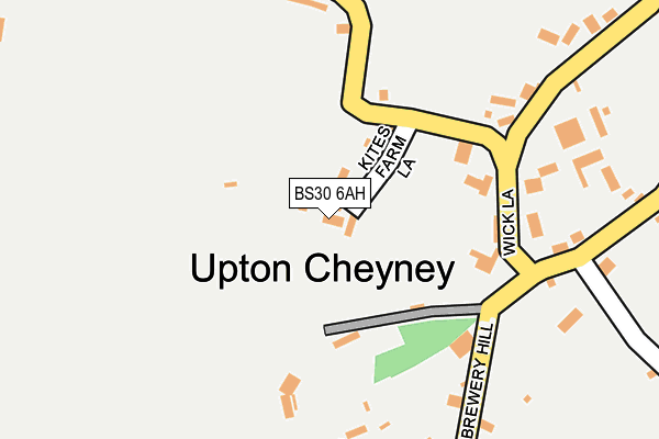 BS30 6AH map - OS OpenMap – Local (Ordnance Survey) BS30 6AH map - OS OpenMap – Local (Ordnance Survey)