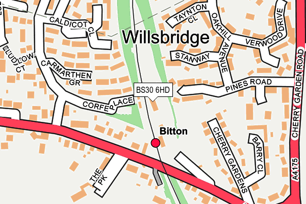 BS30 6HD map - OS OpenMap – Local (Ordnance Survey) BS30 6HD map - OS OpenMap – Local (Ordnance Survey)