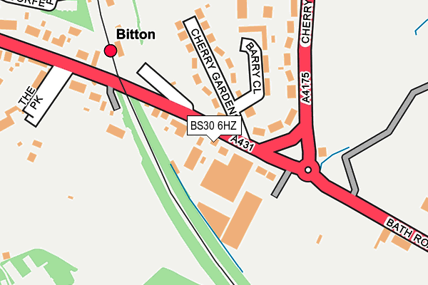 BS30 6HZ map - OS OpenMap – Local (Ordnance Survey) BS30 6HZ map - OS OpenMap – Local (Ordnance Survey)