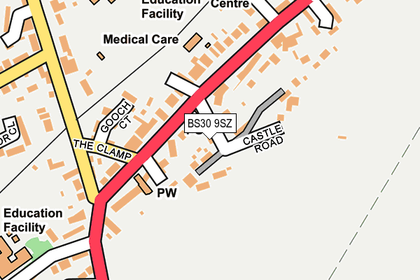 BS30 9SZ map - OS OpenMap – Local (Ordnance Survey) BS30 9SZ map - OS OpenMap – Local (Ordnance Survey)