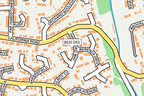 BS30 9XG map - OS OpenMap – Local (Ordnance Survey) BS30 9XG map - OS OpenMap – Local (Ordnance Survey)