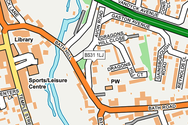 BS31 1LJ map - OS OpenMap – Local (Ordnance Survey) BS31 1LJ map - OS OpenMap – Local (Ordnance Survey)