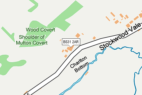 BS31 2AR map - OS OpenMap – Local (Ordnance Survey) BS31 2AR map - OS OpenMap – Local (Ordnance Survey)