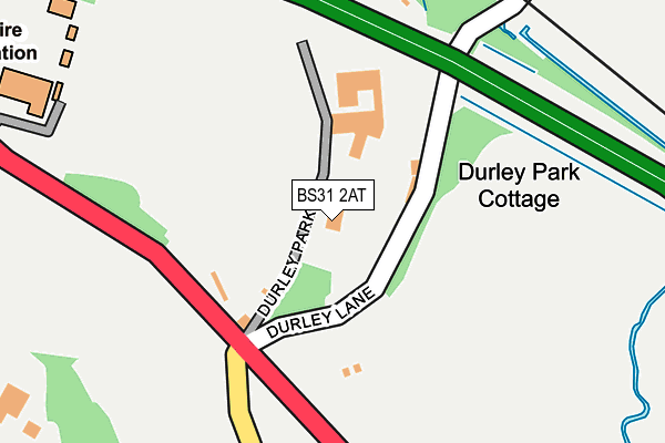 BS31 2AT map - OS OpenMap – Local (Ordnance Survey) BS31 2AT map - OS OpenMap – Local (Ordnance Survey)