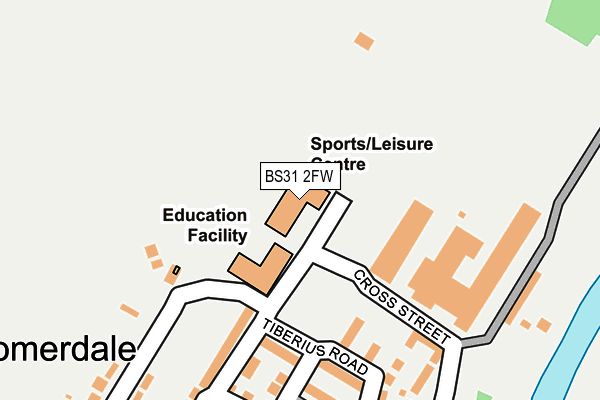 BS31 2FW map - OS OpenMap – Local (Ordnance Survey) BS31 2FW map - OS OpenMap – Local (Ordnance Survey)