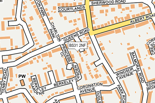 BS31 2NF map - OS OpenMap – Local (Ordnance Survey) BS31 2NF map - OS OpenMap – Local (Ordnance Survey)