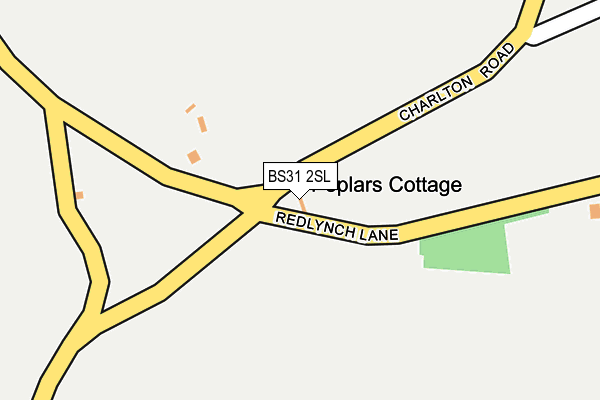 BS31 2SL map - OS OpenMap – Local (Ordnance Survey) BS31 2SL map - OS OpenMap – Local (Ordnance Survey)