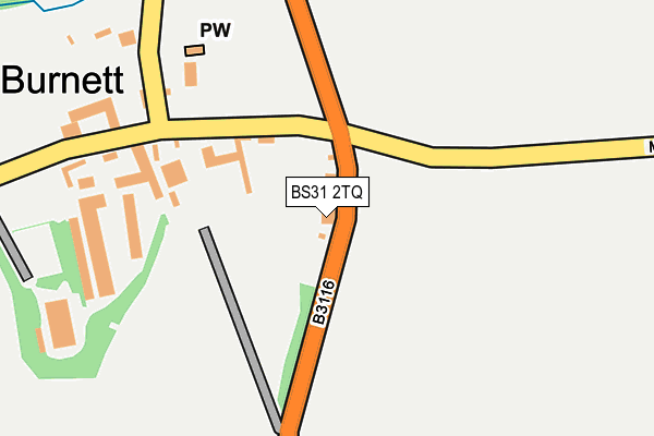 BS31 2TQ map - OS OpenMap – Local (Ordnance Survey) BS31 2TQ map - OS OpenMap – Local (Ordnance Survey)