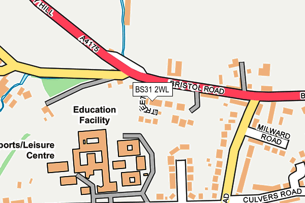 BS31 2WL map - OS OpenMap – Local (Ordnance Survey) BS31 2WL map - OS OpenMap – Local (Ordnance Survey)