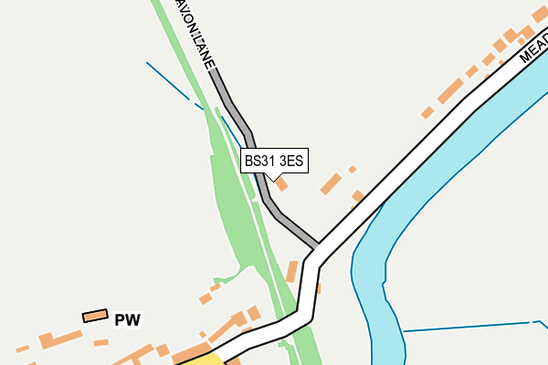 BS31 3ES map - OS OpenMap – Local (Ordnance Survey) BS31 3ES map - OS OpenMap – Local (Ordnance Survey)