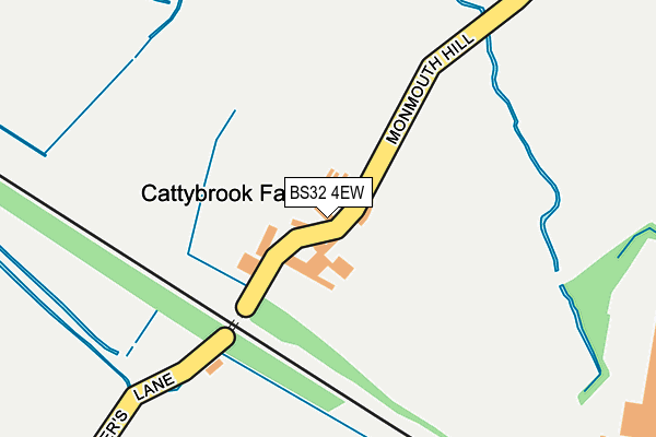 BS32 4EW map - OS OpenMap – Local (Ordnance Survey) BS32 4EW map - OS OpenMap – Local (Ordnance Survey)