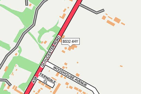 BS32 4HY map - OS OpenMap – Local (Ordnance Survey) BS32 4HY map - OS OpenMap – Local (Ordnance Survey)