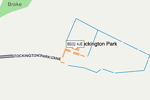 BS32 4JE map - OS OpenMap – Local (Ordnance Survey) BS32 4JE map - OS OpenMap – Local (Ordnance Survey)