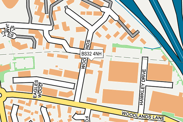 BS32 4NH map - OS OpenMap – Local (Ordnance Survey) BS32 4NH map - OS OpenMap – Local (Ordnance Survey)