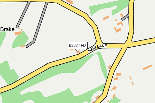 BS32 4PD map - OS OpenMap – Local (Ordnance Survey) BS32 4PD map - OS OpenMap – Local (Ordnance Survey)