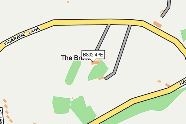 BS32 4PE map - OS OpenMap – Local (Ordnance Survey) BS32 4PE map - OS OpenMap – Local (Ordnance Survey)