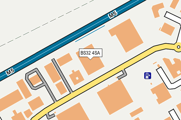 BS32 4SA map - OS OpenMap – Local (Ordnance Survey) BS32 4SA map - OS OpenMap – Local (Ordnance Survey)