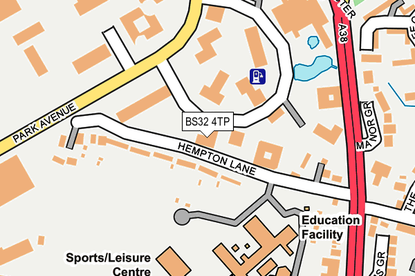 BS32 4TP map - OS OpenMap – Local (Ordnance Survey) BS32 4TP map - OS OpenMap – Local (Ordnance Survey)