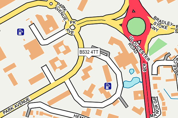 BS32 4TT map - OS OpenMap – Local (Ordnance Survey) BS32 4TT map - OS OpenMap – Local (Ordnance Survey)