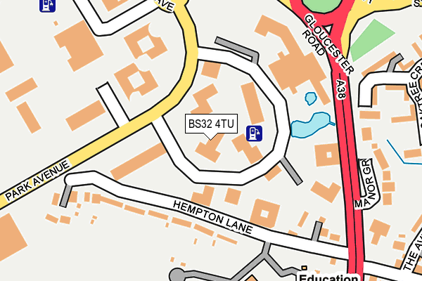 BS32 4TU map - OS OpenMap – Local (Ordnance Survey) BS32 4TU map - OS OpenMap – Local (Ordnance Survey)