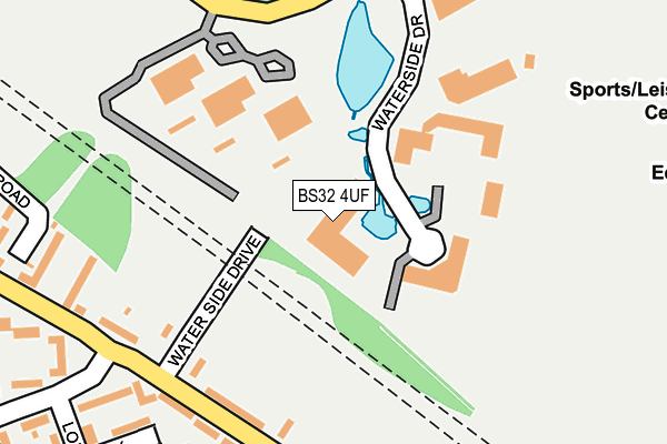 BS32 4UF map - OS OpenMap – Local (Ordnance Survey) BS32 4UF map - OS OpenMap – Local (Ordnance Survey)