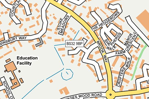 BS32 9BP map - OS OpenMap – Local (Ordnance Survey) BS32 9BP map - OS OpenMap – Local (Ordnance Survey)