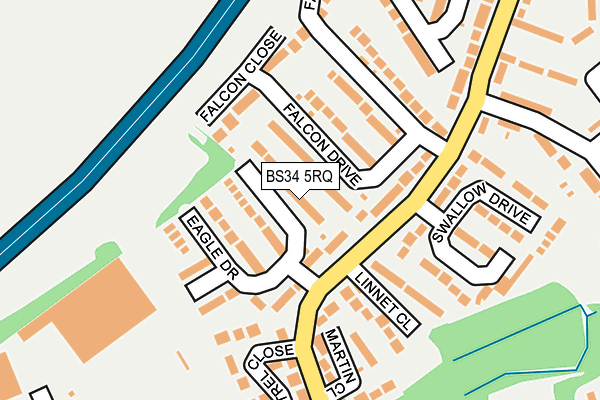 BS34 5RQ map - OS OpenMap – Local (Ordnance Survey) BS34 5RQ map - OS OpenMap – Local (Ordnance Survey)