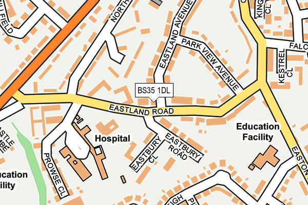 BS35 1DL map - OS OpenMap – Local (Ordnance Survey) BS35 1DL map - OS OpenMap – Local (Ordnance Survey)