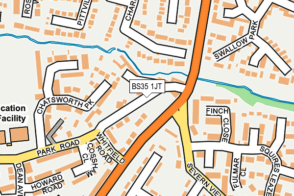 BS35 1JT map - OS OpenMap – Local (Ordnance Survey) BS35 1JT map - OS OpenMap – Local (Ordnance Survey)
