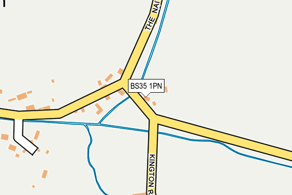 BS35 1PN map - OS OpenMap – Local (Ordnance Survey) BS35 1PN map - OS OpenMap – Local (Ordnance Survey)