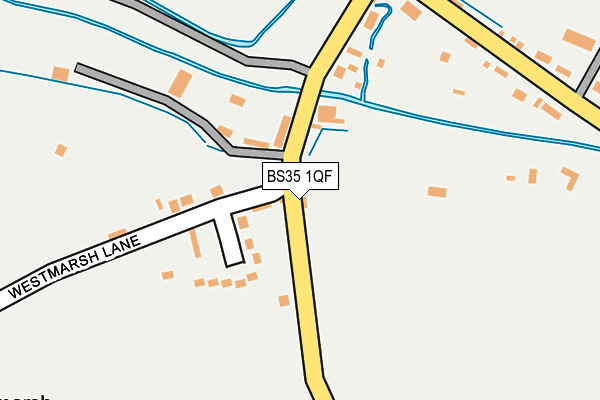 BS35 1QF map - OS OpenMap – Local (Ordnance Survey) BS35 1QF map - OS OpenMap – Local (Ordnance Survey)
