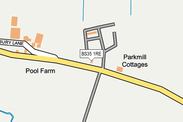 BS35 1RE map - OS OpenMap – Local (Ordnance Survey) BS35 1RE map - OS OpenMap – Local (Ordnance Survey)