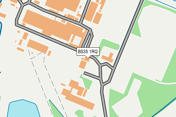BS35 1RQ map - OS OpenMap – Local (Ordnance Survey) BS35 1RQ map - OS OpenMap – Local (Ordnance Survey)