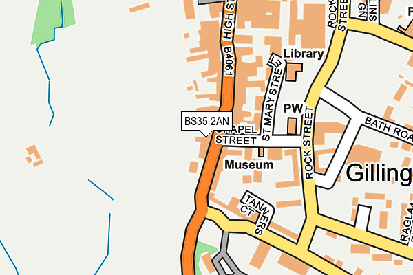 BS35 2AN map - OS OpenMap – Local (Ordnance Survey) BS35 2AN map - OS OpenMap – Local (Ordnance Survey)