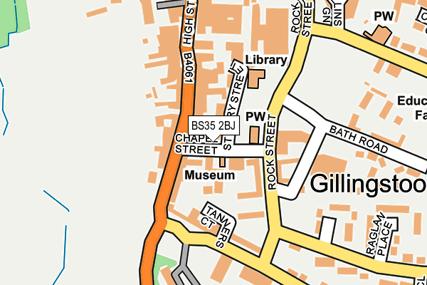 BS35 2BJ map - OS OpenMap – Local (Ordnance Survey) BS35 2BJ map - OS OpenMap – Local (Ordnance Survey)