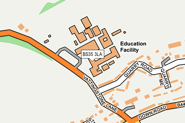 BS35 3LA map - OS OpenMap – Local (Ordnance Survey) BS35 3LA map - OS OpenMap – Local (Ordnance Survey)