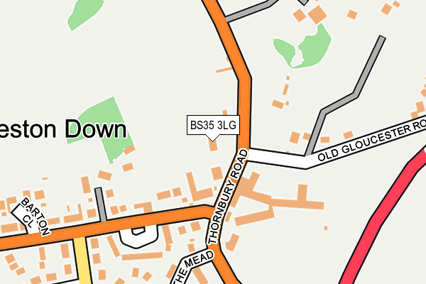BS35 3LG map - OS OpenMap – Local (Ordnance Survey) BS35 3LG map - OS OpenMap – Local (Ordnance Survey)